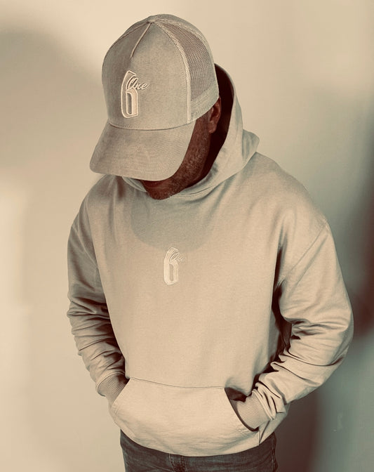 Oversize Hoodie Beige