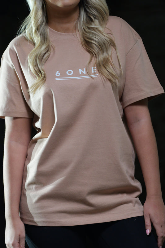 Oversized Printed T-shirt - Amber