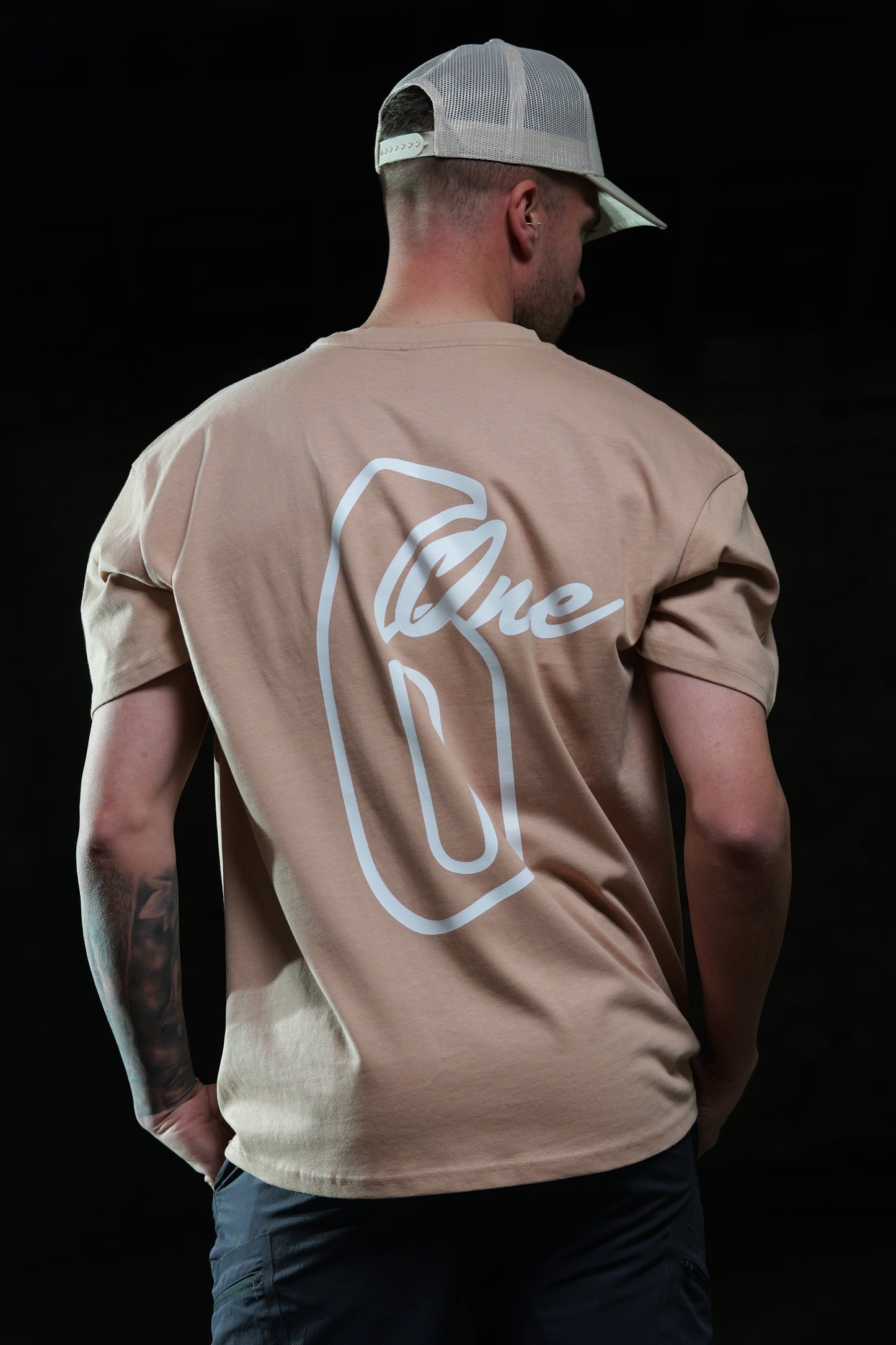 Oversized Printed T-shirt - Amber